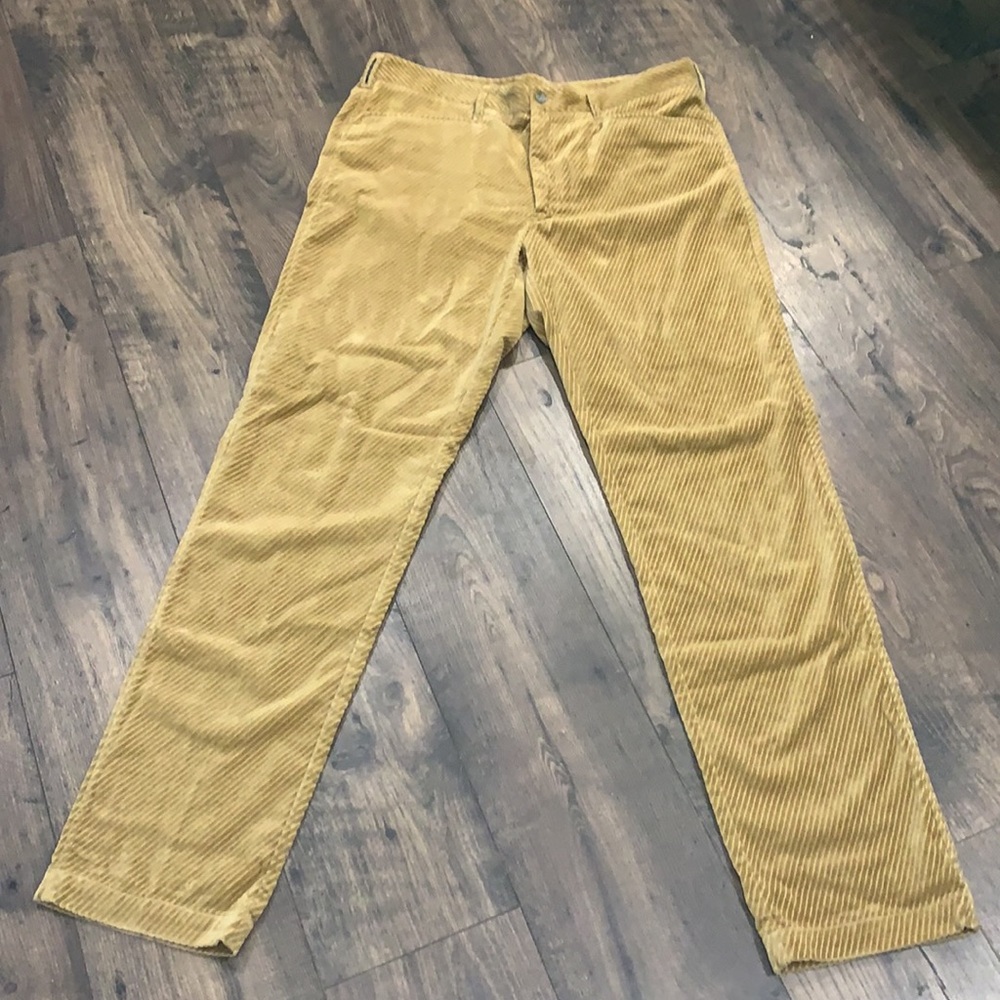 VALENTINO Jeans Corduroy Size XXL Waist 38 Inches (54 Euro) Color Tan/Brown - Picture 2 of 11